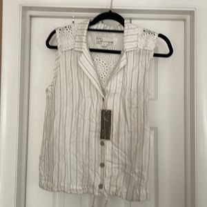 Vintage Havana button down blouse